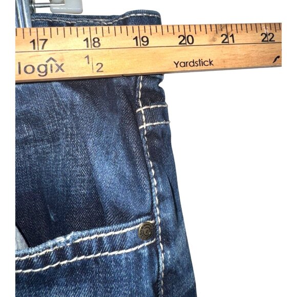 Cody & James Mens W38/L32 Dark Wash Relaxed Fit Straight Leg Denim Jeans - Picture 8 of 10